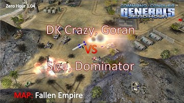 Zero Hour - DK Crazy Goran vs Size Dominator - Fallen Empire
