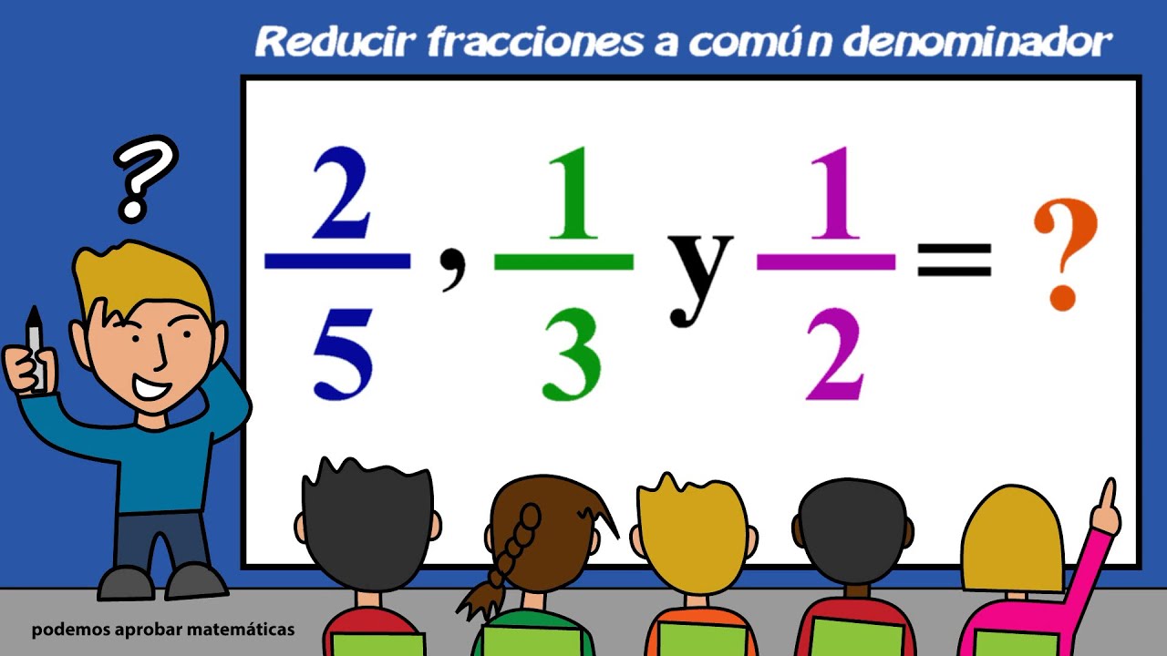 Reducir Fracciones A Com n Denominador YouTube reducir-fracciones-a-com-n-denominador-youtube