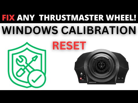 How To Fix ANY Thrustmaster Wheel Base | Windows Calibration Reset