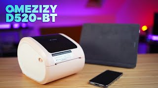 Omezizy D520 BT Thermal Label Printer | Unboxing and Testing