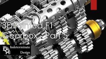 3D Printed F1 Seamless Shifting Gearbox - Part 5