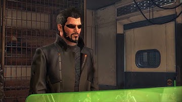 Deus Ex: Mankind Divided - Hacking Into A Police Lockup Unseen (1080 60fps)