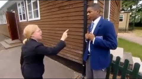HILARIOUSLY FUNNY Miss Gibson Raging at Students for No Reason Part 1