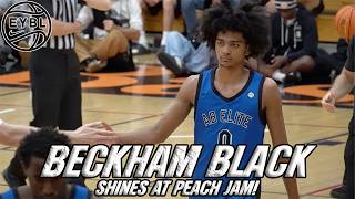 2027 PG Beckham Black SHINES at Nike EYBL Peach Jam ⭐ AB Elite
