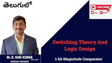 1-bit Magnitude Comparator
