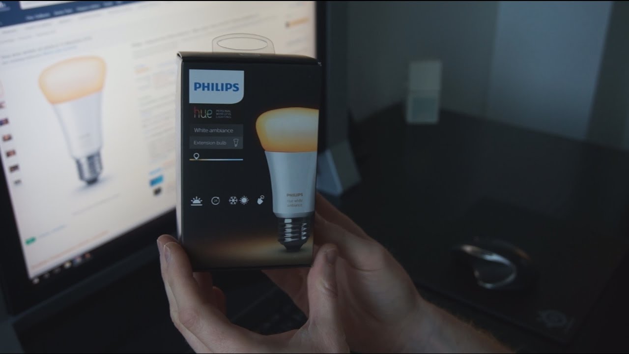 L'ampoule connectée Philips Hue White Ambiance