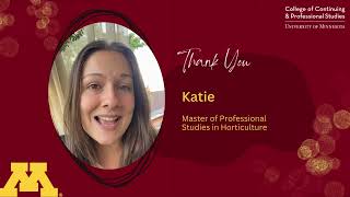 Katie - Thank You Donors 2023
