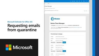 Managing the user quarantine in Microsoft Defender for Office 365 screenshot 1