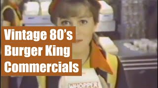 Old Burger King Commercials from the 1980's | Retro Restaurant Ads