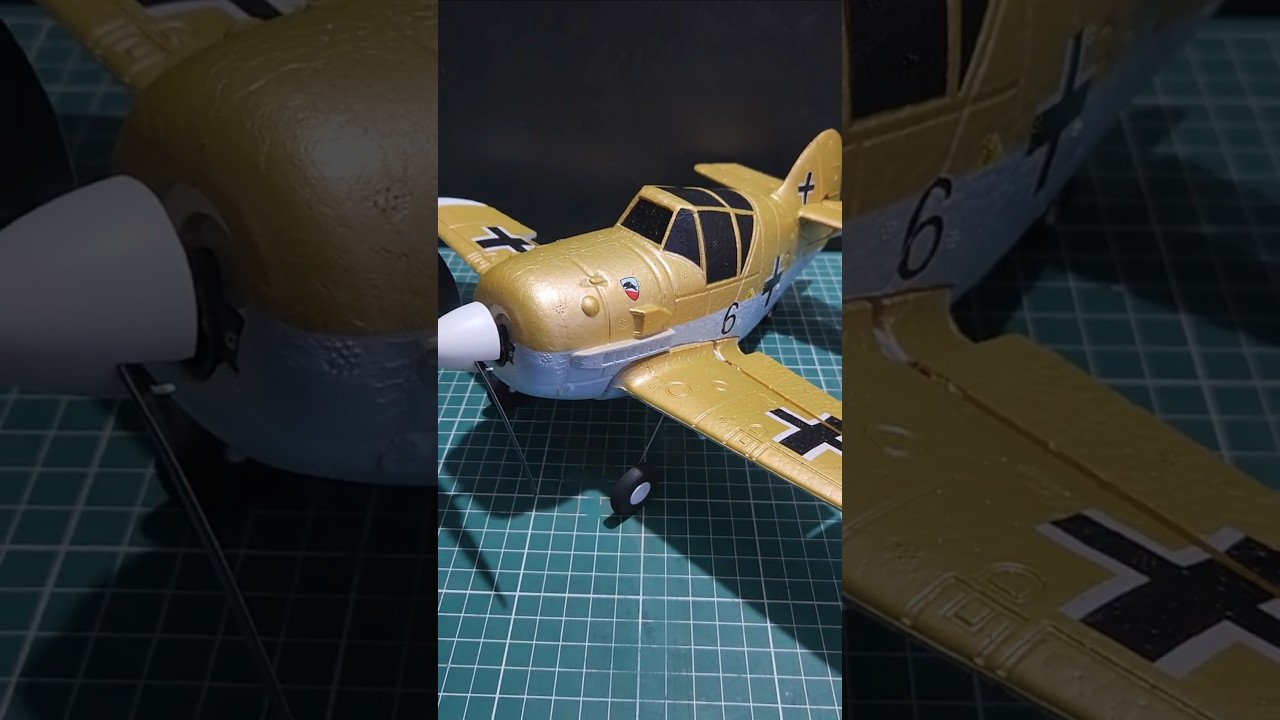 Wltoys XK a250 messerschmitt 109 cartoon fattie plane