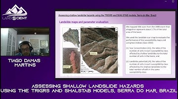 Tiago Damas Martins - Assessing shallow landslide hazards using the TRIGRS and SHALSTAB models...