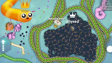 snake io 🐍 vs little big snake starfield gameplay #snakeio #littlebigsnake #topmemogaming