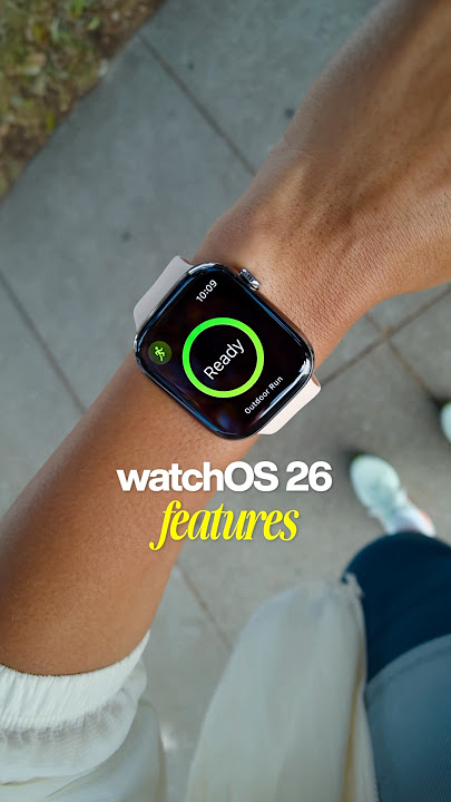 NEW WatchOS 26 features you’ll ACTUALLY use