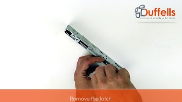 Latch reversal for a Avantis gearbox