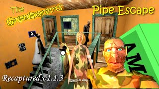 Granny Recaptured (Pc) In The Twins Atmosphere (Recaptured V1.1.3 Edition) On Pipe Escape