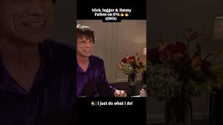 Celebrity Mick Jagger & Jimmy Fallon on SNL (2001)📺 : The Dressing Room Mirror Reflection🧒🧒 ;D Wealth