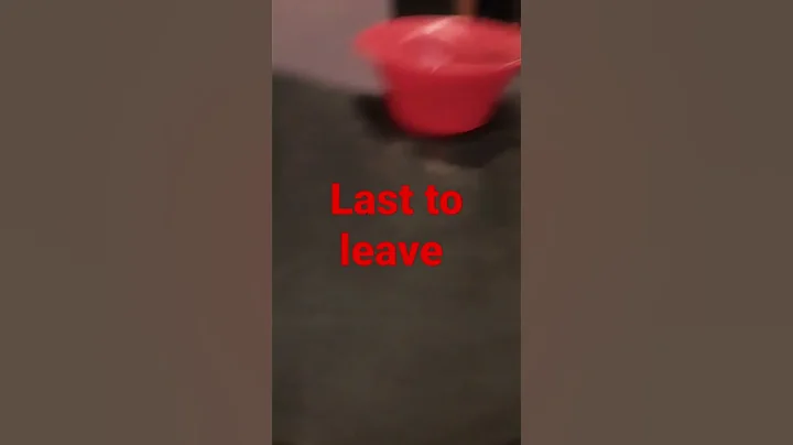 last to leave