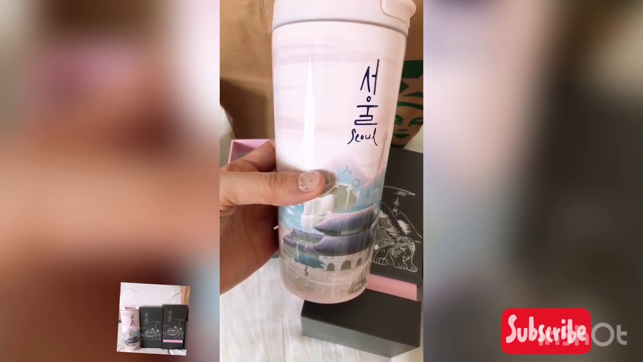 Starbucks Tumbler Haul in Seoul Korea 🇰🇷 Korea City Series YouTube