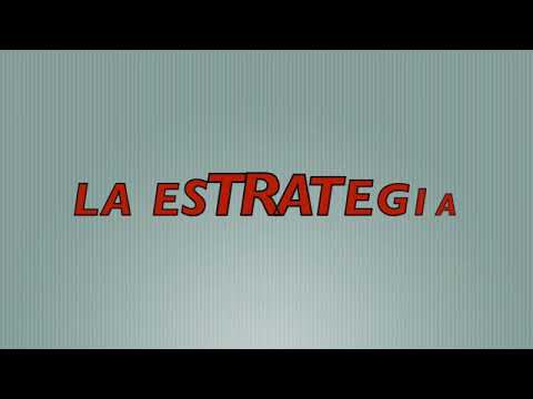 La estrategia (Letra) - version Acustica