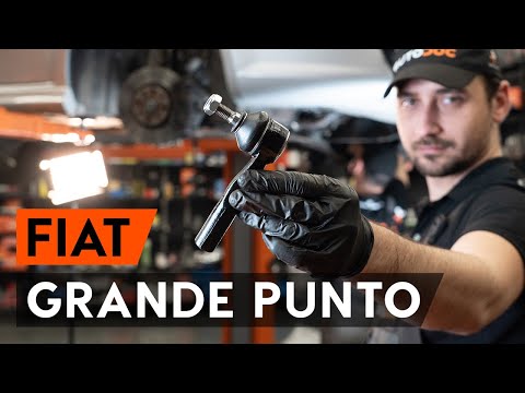 How to change tie rod end / track rod end on FIAT PUNTO 199 [TUTORIAL AUTODOC]