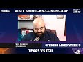 College Football Opening Lines 🏈 | Texas vs. TCU Week 5 Early Odds And Preview