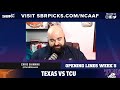 College Football Opening Lines 🏈 | Texas vs. TCU Week 5 Early Odds And Preview