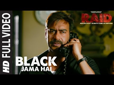 Full Video: Black Jama Hai Song | RAID | Ajay Devgn | Ileana D'Cruz | Sukhwinder S | Amit Trivedi