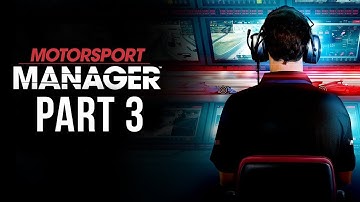 Motorsport Manager Gameplay Walkthrough Part 3 - DEFINITE PODIUM THIS TIME (Career Mode)