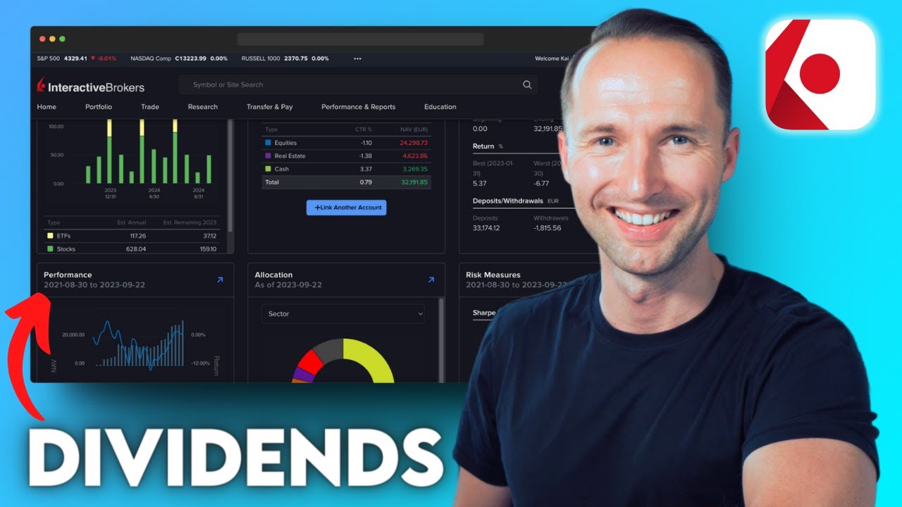 Buying Dividend Stocks on Interactive Brokers YouTube