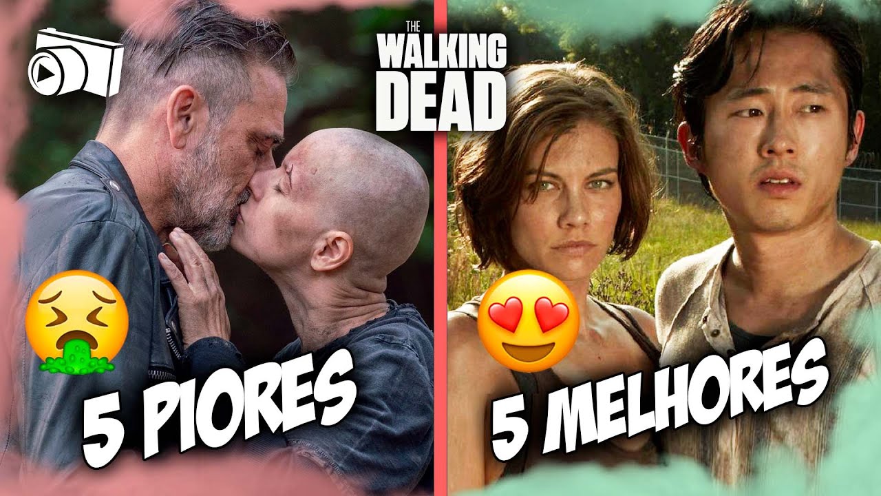 OS 5 MELHORES E OS 5 PIORES CASAIS DE THE WALKING DEAD!