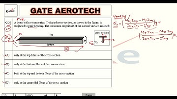 BENDING STRESS VARIATION | AIRCRAFT STRUCTURE | GATEAEROSPACE2023 | #gateaerospacelectures