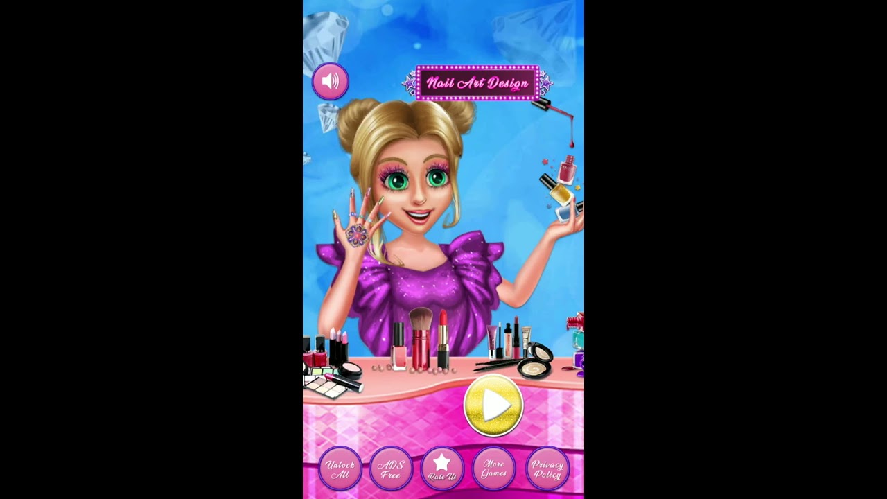 Nail Art Design Spa Fashion Salon