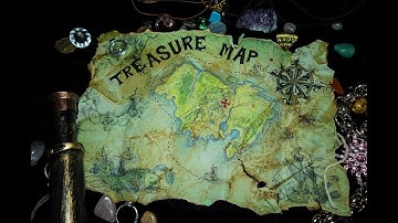 How To Make a Pirate Treasure Map DIY. 3rd Method