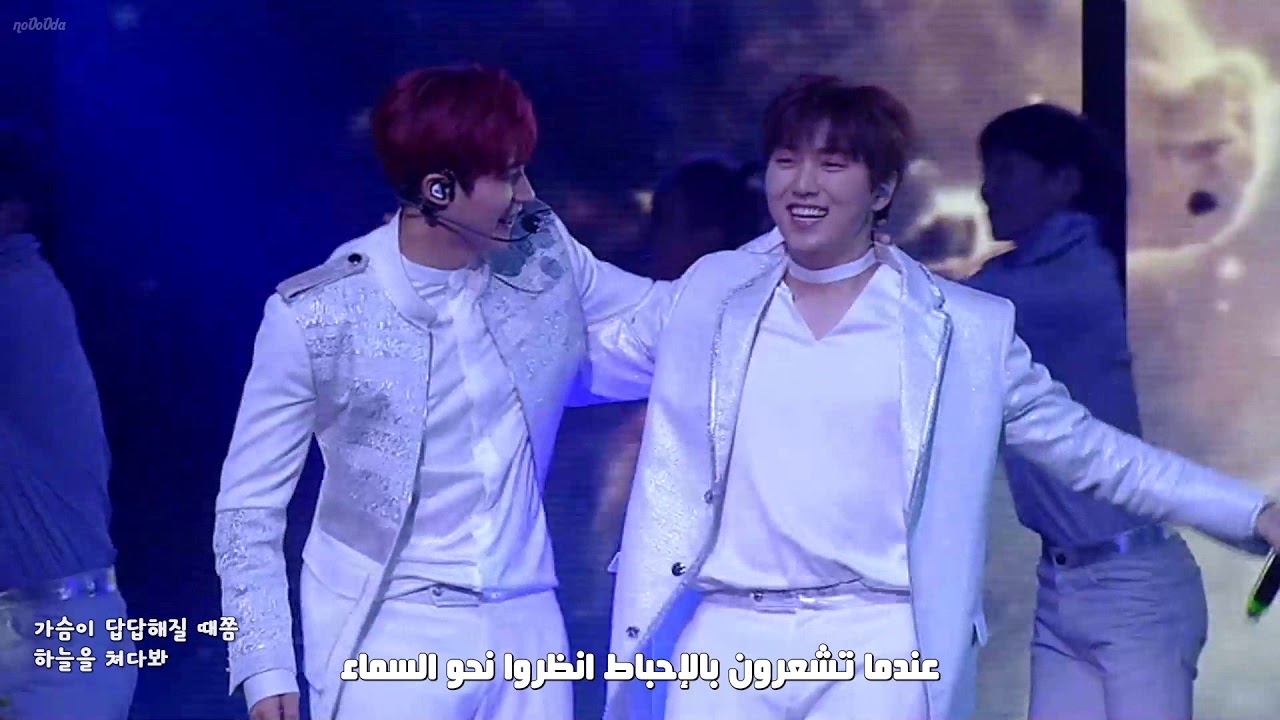 [no0o0datrans] B1A4~ In The Air (Live Space Concert) [arabic sub]