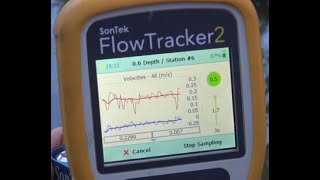 FlowTracker2 Setup, menu and demo Gauging.
