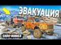 ЭВАКУАЦИЯ ПО БРАТСКИ! ВЫТАСКИВАЮ ГРУЗОВИК С ЗАМЕРЗШЕГО ОЗЕРА В SNOWRUNNER С МОДАМИ!