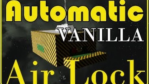 Space Engineers | JS Automatic AirLock | VANILLA | blueprint