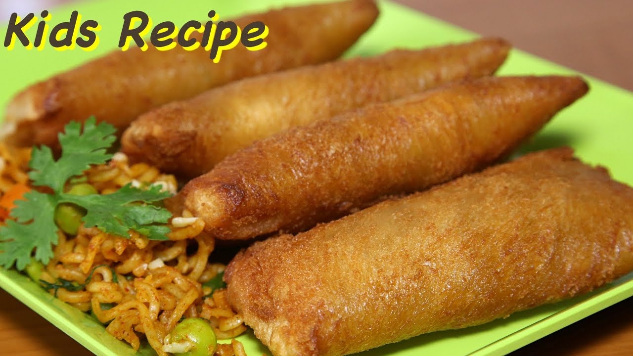 Maggi Masala Cheese Pockets | Kids Lunch Box Recipes | Kanak