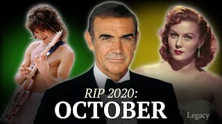 R.I.P. October 2020: Celebrities \& Newsmakers Who Died | Legacy.com