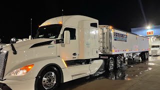 2023 Kenworth T680 has arrived.  First week behind the wheel.