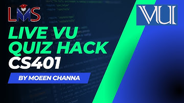 CS401 LIVE VU QUIZ 1| Get Full Marks Guaranteed | Quiz Hacks | Virtual University