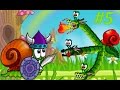 Детская игра про улитку Snail Bob 2 – ДРАКОН НАПАЛ НА УЛИТКУ БОБА. Мультик игра для малышей Часть #5