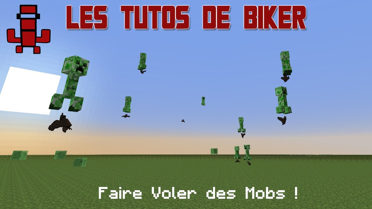 Tuto Minecraft • Faire voler des Creepers ! - YouTube
