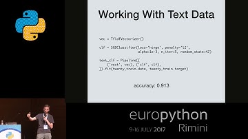 Mikhail Korobov - Explaining behavior of Machine Learning models with eli5 library