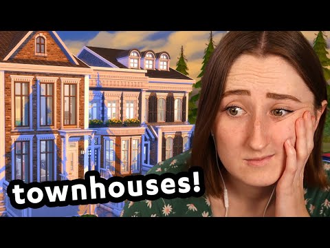 building townhouses for