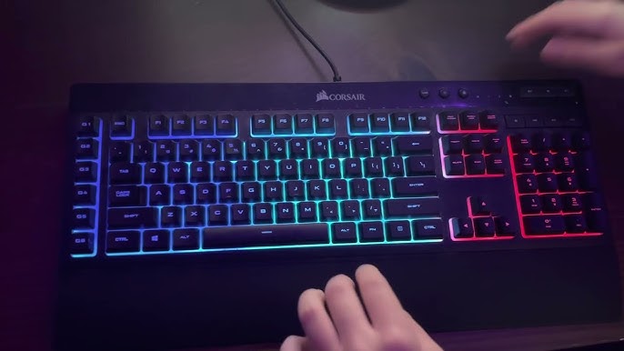 Test : CORSAIR K55 RGB PRO XT un clavier pour jouer et travailler ?