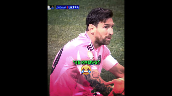 Messi isn’t human. This proves it. 💫