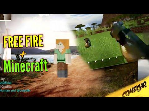 Garena Free Fire But Minecraft Youtube