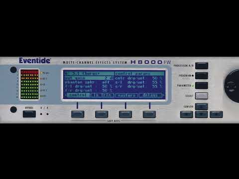majestic - Eventide H8000 on synths