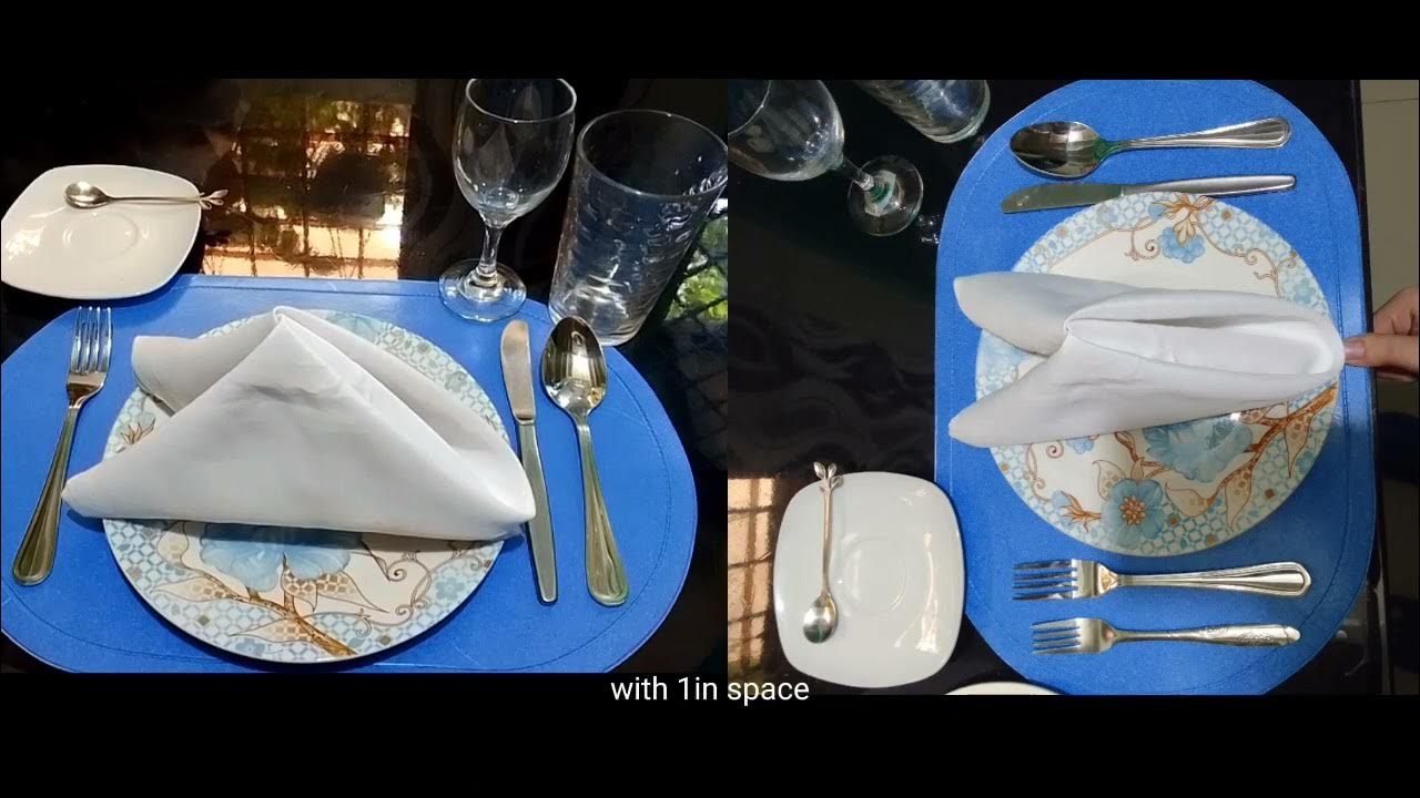 TABLE SETTING YouTube